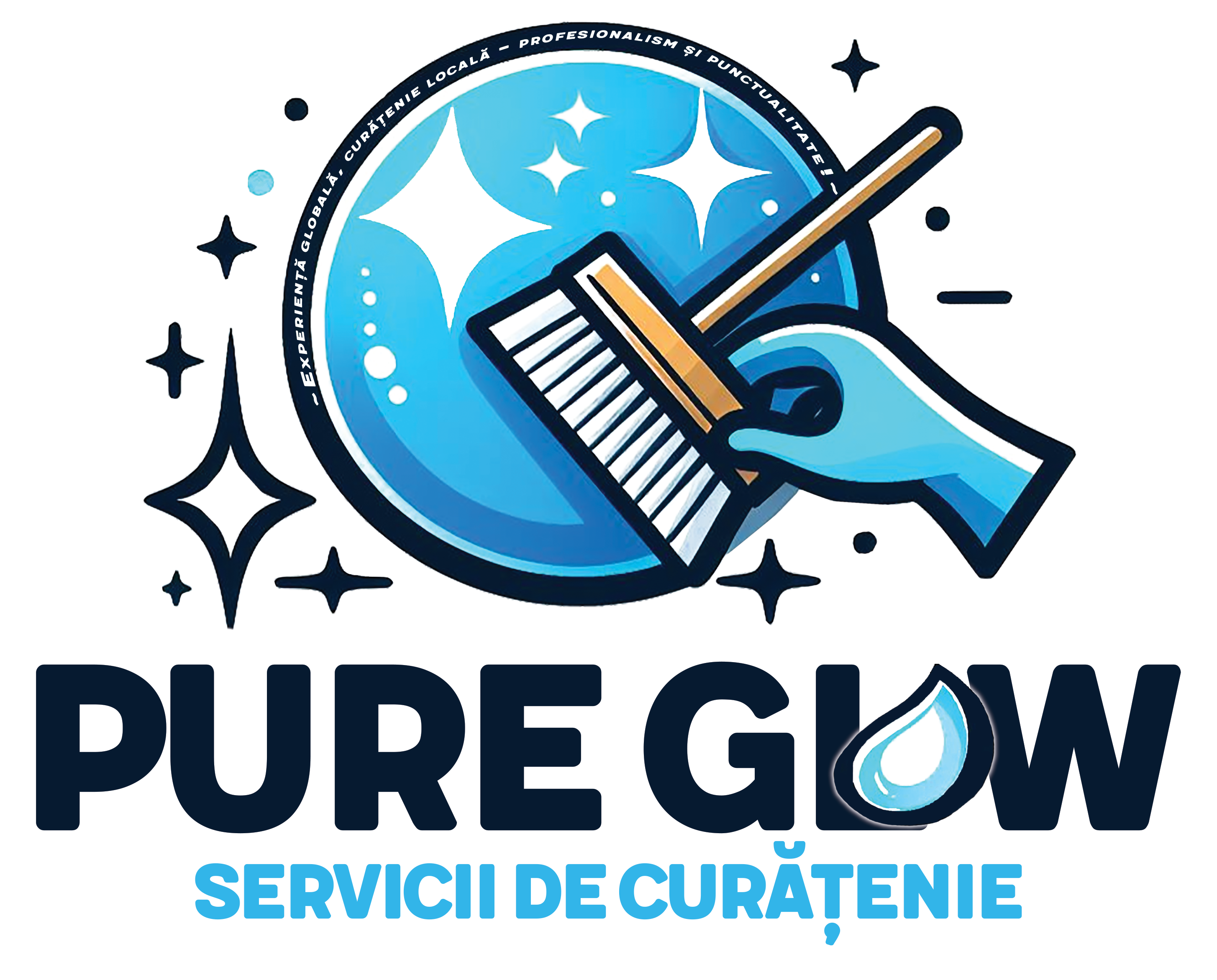 Logo Pure Glow Cleaning